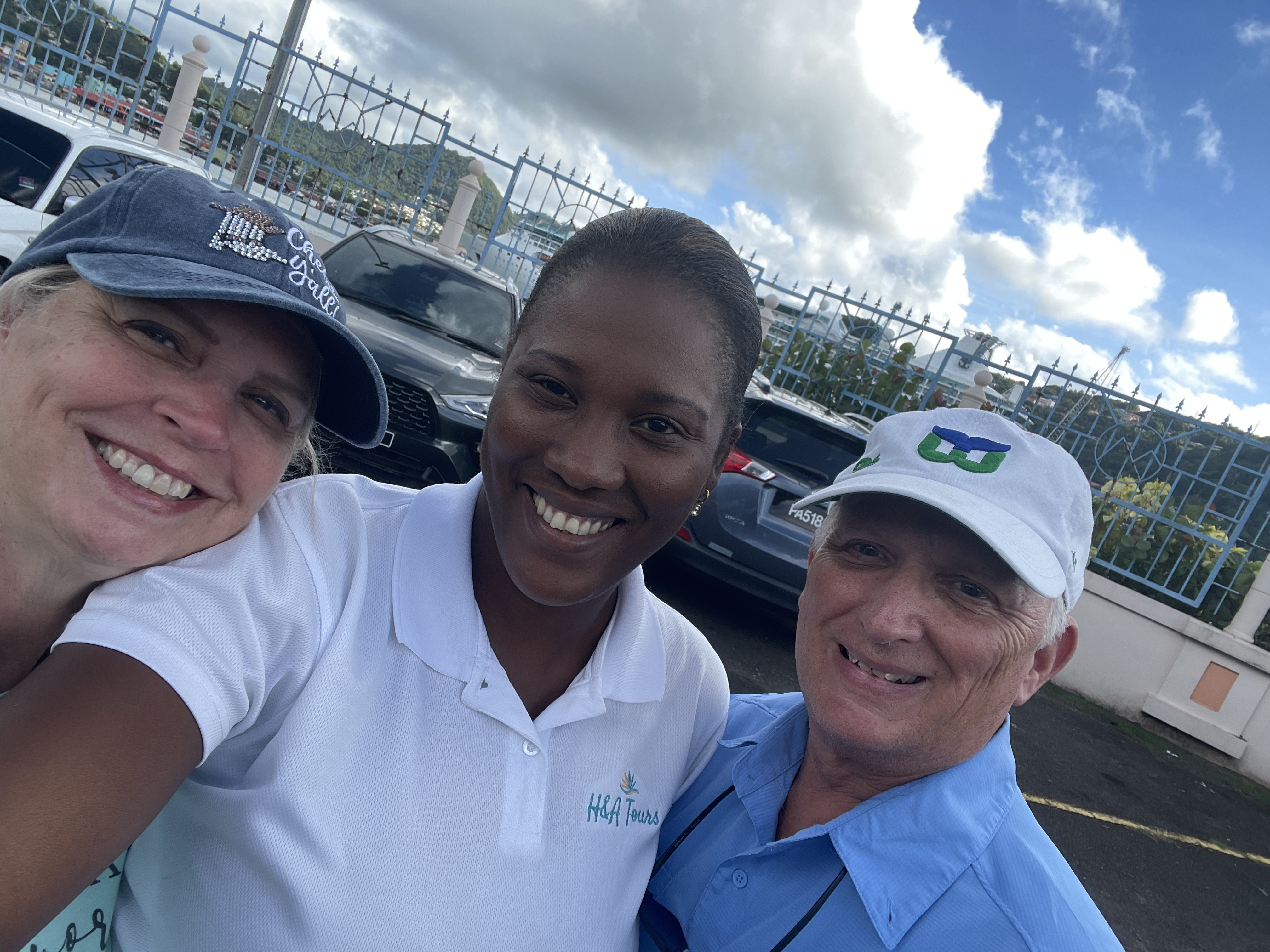 Castries Walking and Shopping Tour