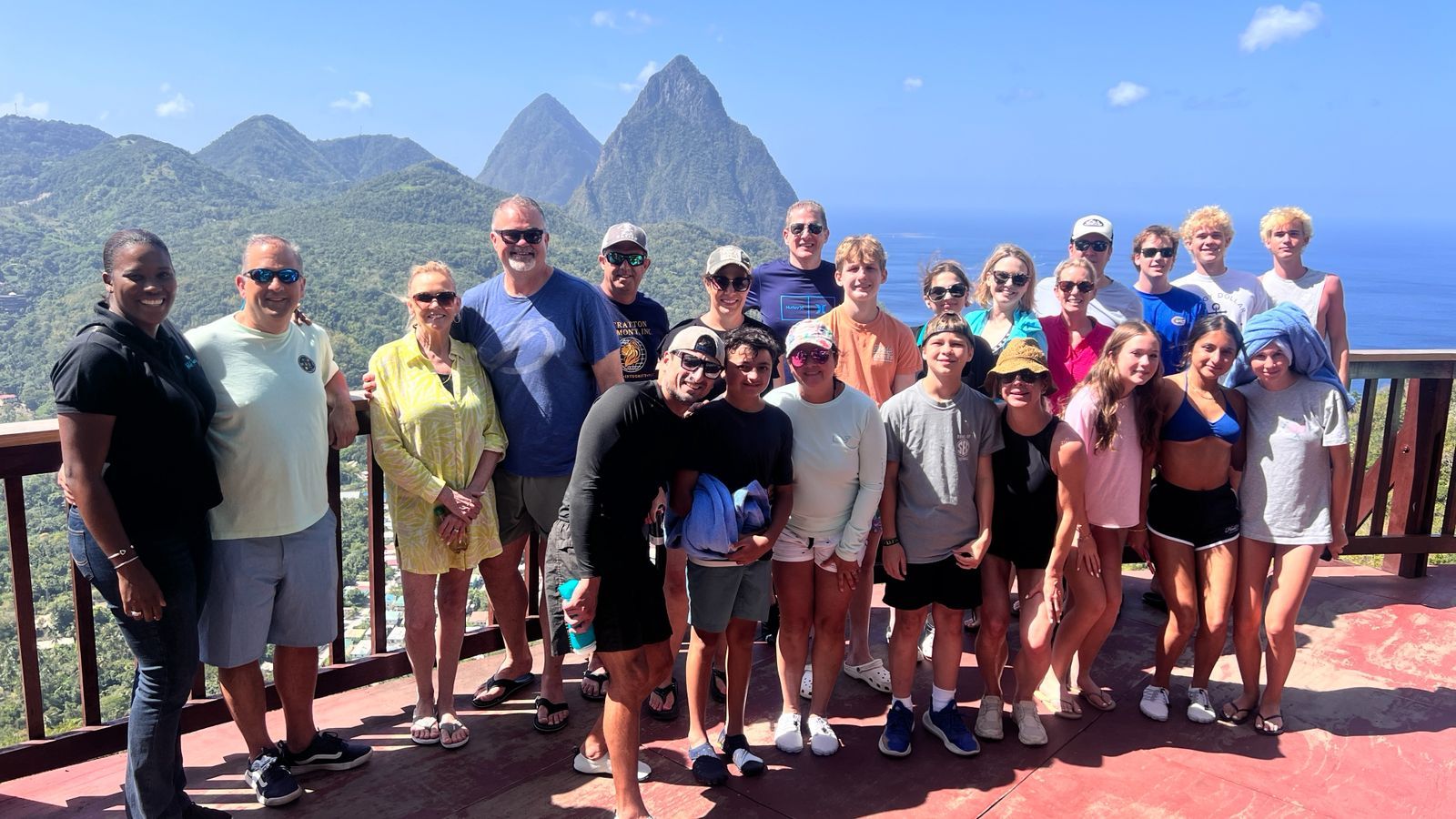 Happy guests enjoying the tour